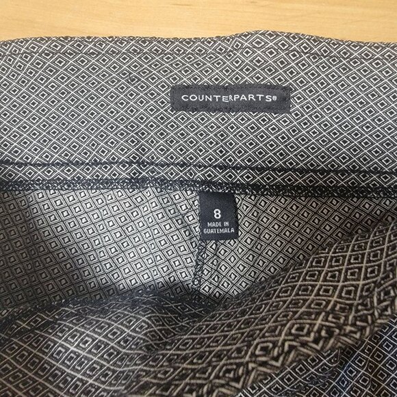 Bundle of 4 Counterparts Super Stretch Pull-On Pants Sizes 8 & 8P - Picture 3 of 11